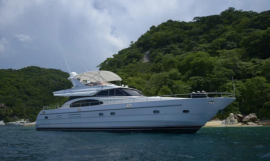 Spacious Vitech 65 Power Yacht Charter