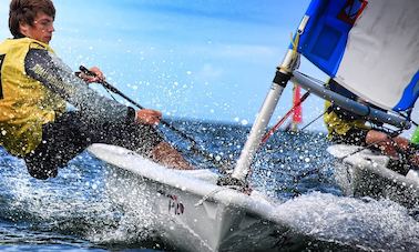 Sail on your own in San Bartolomeo Al Mare, Italy