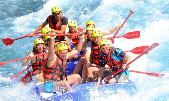 Experimente a emoção do rafting em Antalya, Turquia