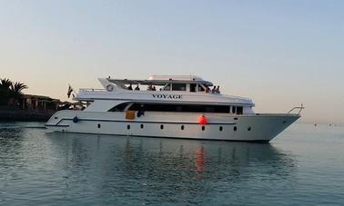 "Voyage" Power Mega Yacht Charter in Red Sea Governorate, Egypt