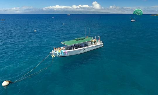 50 ft vessel with restroom & fresh water shower