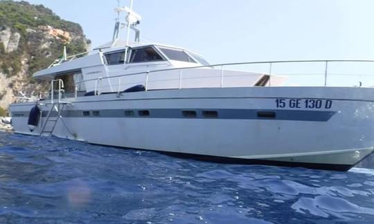 Akhir 55' Luxury Cruise Motor Yacht rental in Salerno