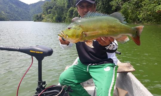 Barco de pesca em Norcasia - Caldas