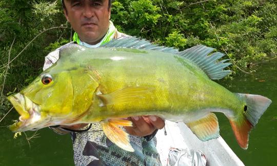 Barco de pesca em Norcasia - Caldas