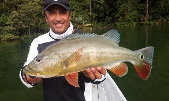 Barco de pesca em Norcasia - Caldas