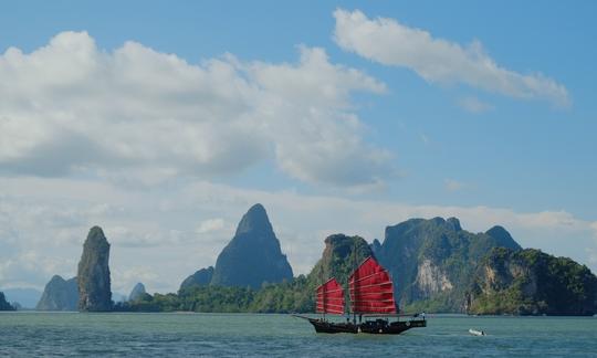 Cruzeiro à vela pelo Bahtra em junho (Phuket e Koh Yao)