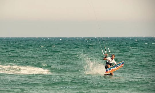 Fly like a bird with our Kiteborad in Karavostasi, Cyprus