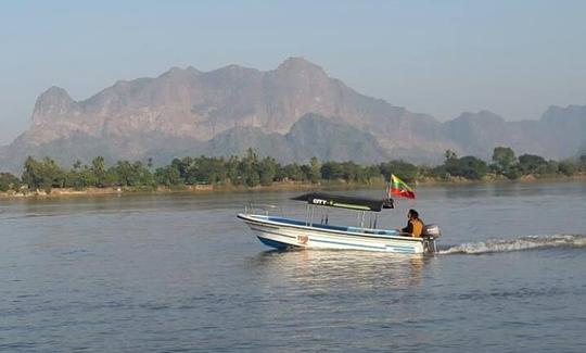 Enjoy With Your Friends On This 6 People Dinghy in Yangon, Myanmar