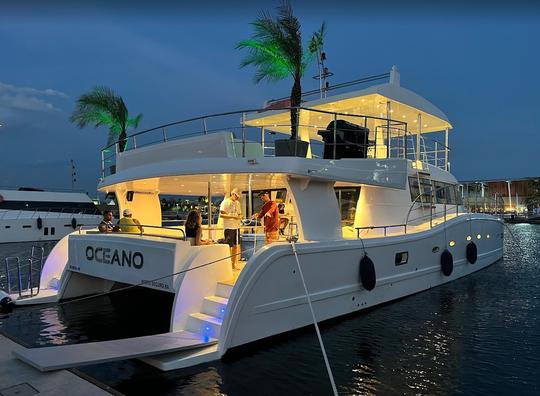 Oceano 60ft Luxury Catamaran Rental in Rio de Janeiro, Brazil w/ concierge 💎