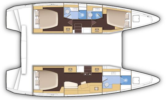 Alquiler de catamarán de crucero «Moonrise» Lagoon 42 en Phuket, Tailandia