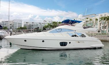 Cruise in style in Phuket, Thailand aboard "After 8" Azimut 55 Evolution power mega yacht