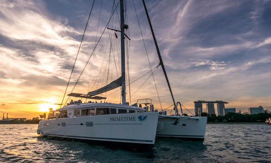 Navega a bordo de este catamarán de crucero Lagoon 620 «Primetime» en Phuket, Tailandia