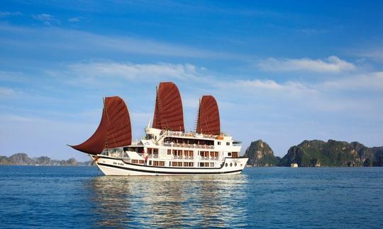 Crucero estelar de clase A: el mejor crucero para visitar la bahía de Halong