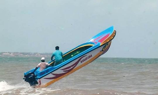 Have an amazing fishing experience in Negombo, Sri Lanka on 2 person Dinghy