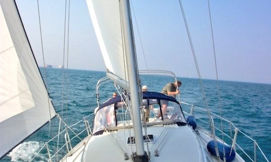 s/v Bernard under sail.