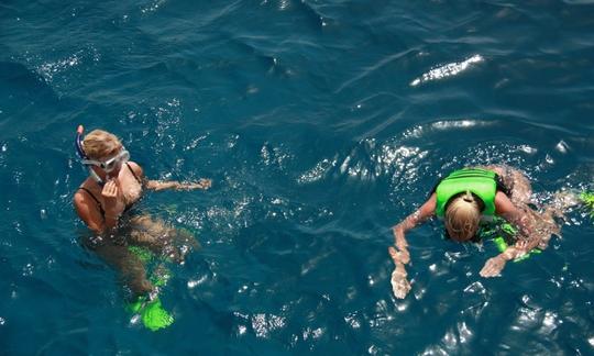 Profitez d'une journée de plongée en apnée à Aqaba, en Jordanie, à bord du Yasmena