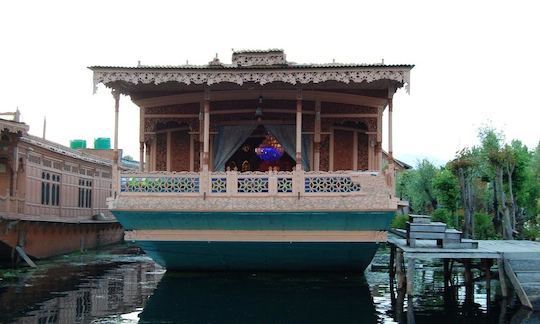 Charter Anarkali Houseboat at Dal Lake in Srinagar, Kashmir