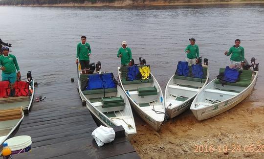 Viagem de pesca incrível no Amazonas, Brasil!