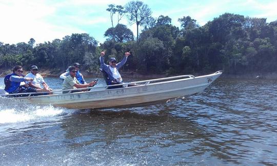 Viagem de pesca incrível no Amazonas, Brasil!