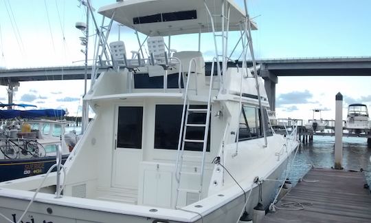 41' Viking Yacht for Harbor Cruise in Charleston