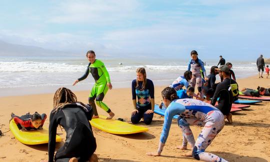 Férias de surfe para todos os níveis na Baía Mágica de Imsouane, Marrocos!