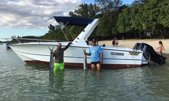 Aventura de pesca deportiva para 8 personas en el río Negro de Mauricio