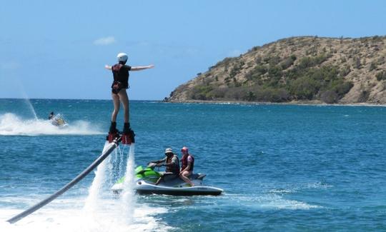 Expérience de vol « Iron Man » à Saint-Kitts-et-Nevis