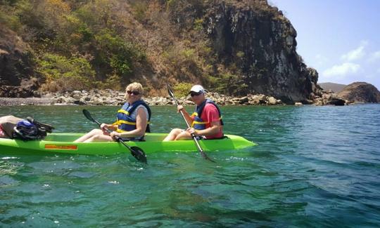 Tandem Kayak Rental on Cockleshell Bay in Saint Kitts and Nevis