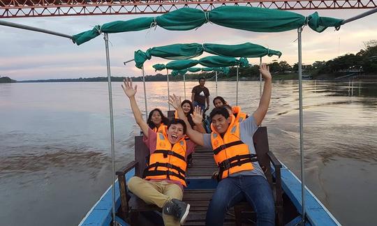 Descubra o rio Madre de Dios do Perú de barco