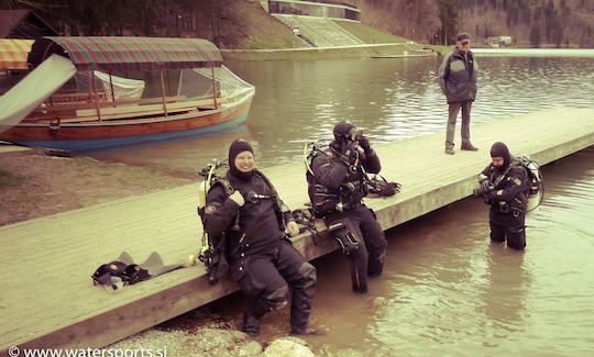 Diving  Trip and PADI Courses in Lake Bled, Slovenia!