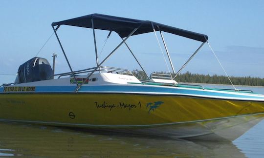 Private Dolphin Tour on a Bowrider for 6 People in Black River, Mauritius