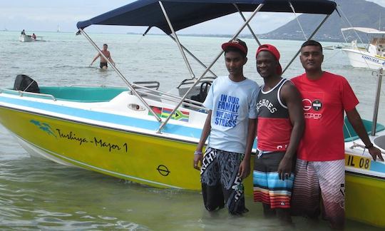 Private Dolphin Tour on a Bowrider for 6 People in Black River, Mauritius