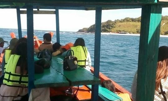 Excursion relaxante en bateau pouvant accueillir jusqu'à 15 personnes à Pathein, au Myanmar