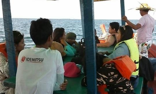 Excursion relaxante en bateau pouvant accueillir jusqu'à 15 personnes à Pathein, au Myanmar