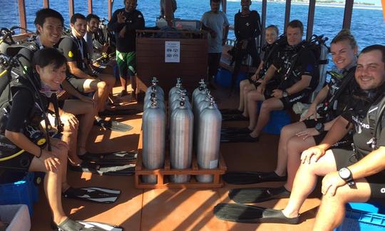 Una increíble experiencia de buceo para hasta 20 personas en Maafushi, Maldivas