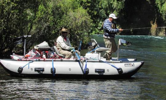 Excursion guidée de pêche à la mouche avec Don Pedro dans les rivières Rio Bueno, au Chili