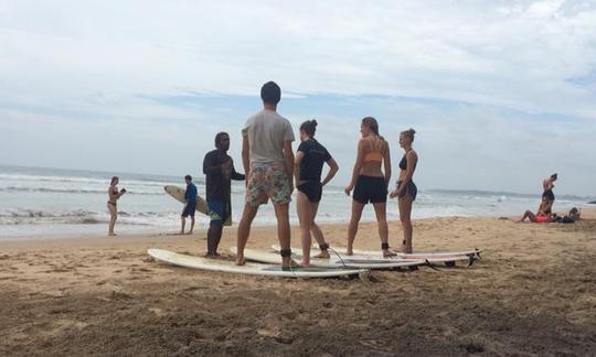 Cours de surf à Matara, Sri Lanka avec Ramesh