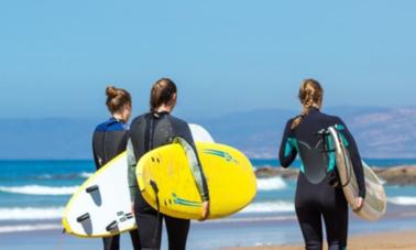 Forfait de coaching de surf à Agadir, Maroc