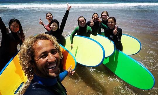 Forfait de coaching de surf à Agadir, Maroc