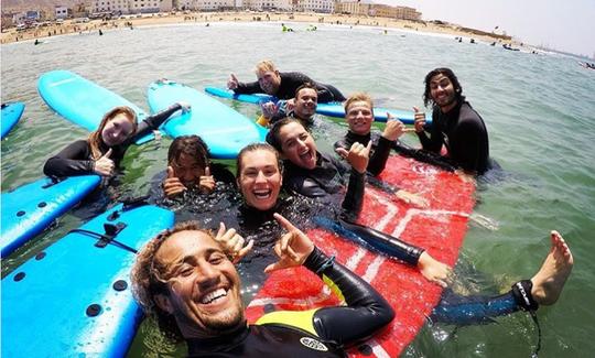 Forfait de coaching de surf à Agadir, Maroc