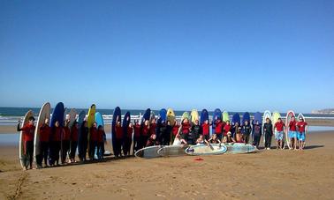 Camps de surf et de yoga à TAGHAZOUT