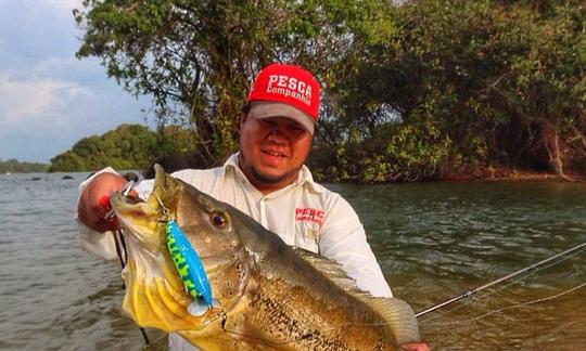 Vacances de pêche avec hébergement en lodge pendant 6 jours à Alta Floresta, au Brésil