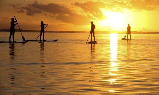 Planche à pagaie à louer avec guide à La Saline-Les-Bains, Réunion