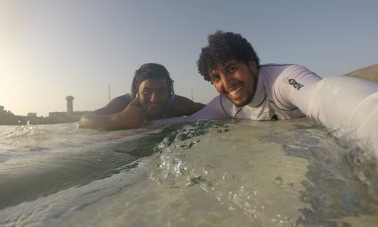 Leçon de surf avec Said à Agadir, Maroc