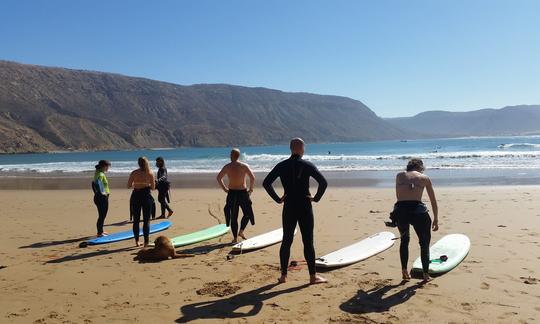 Leçon de surf avec Said à Agadir, Maroc