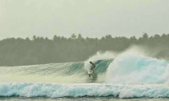 Exciting Surf Camp in Teluk Dalam, Indonesia!