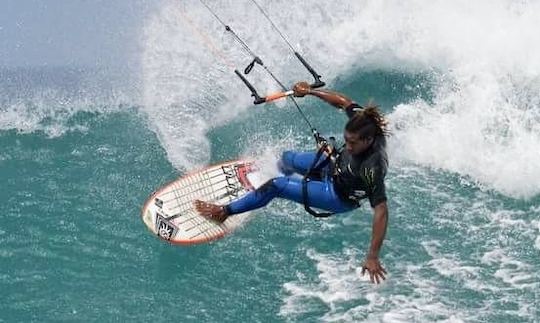 Private Kitesurfing Lesson with 100 Feet  IKO Center in Santa Maria, Cape Verde