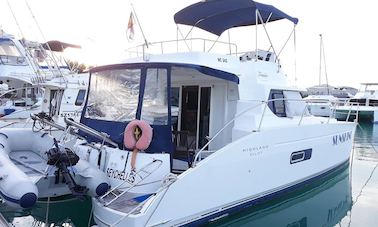 12-Person Motor Yacht Charter in Victoria, Seychelles