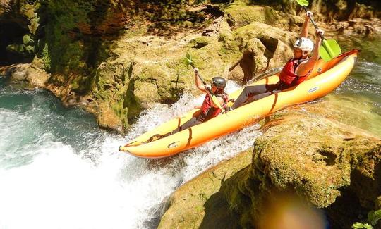 Kayak Safari on River Mrežnica in Slunj, Croatia