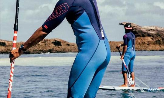 Leçon de paddleboard avec un instructeur professionnel à Essaouira, Maroc